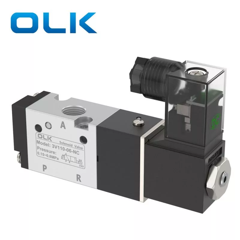 Zawór elektromagnetyczny serii 3V100, 3-drogowy