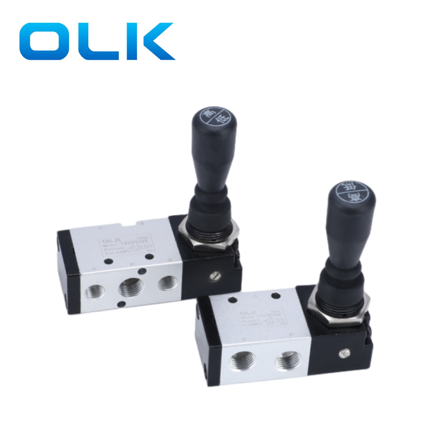 Zawór dźwigniowy serii TSV, 3-drogowy, 5-drogowy