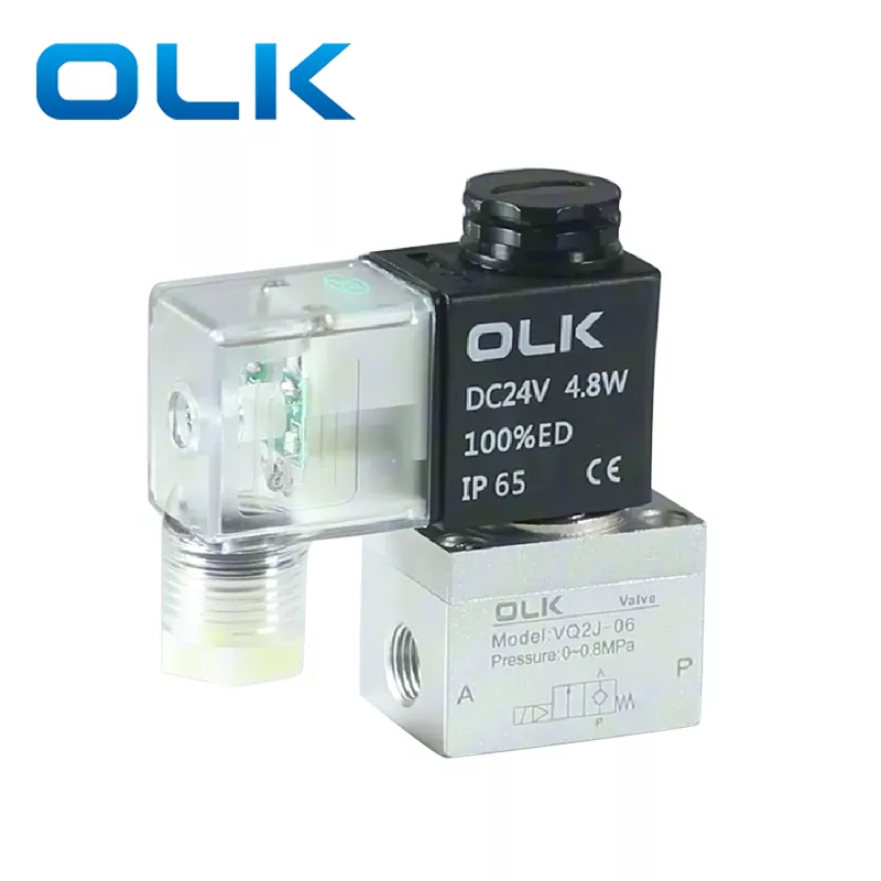 Pilot VQ Series obsługiwany 2-drwą elektromagnesu